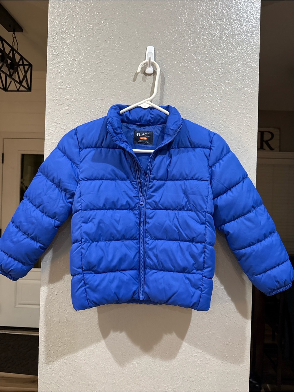 The Children's Place Royal Blue Puffer Jacket - Kids